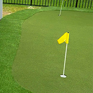 Myrtle Beach putting turf installation